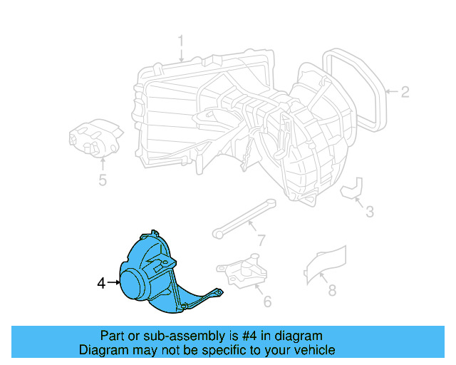 Blower Motor 7L0-820-021-Q - View 6