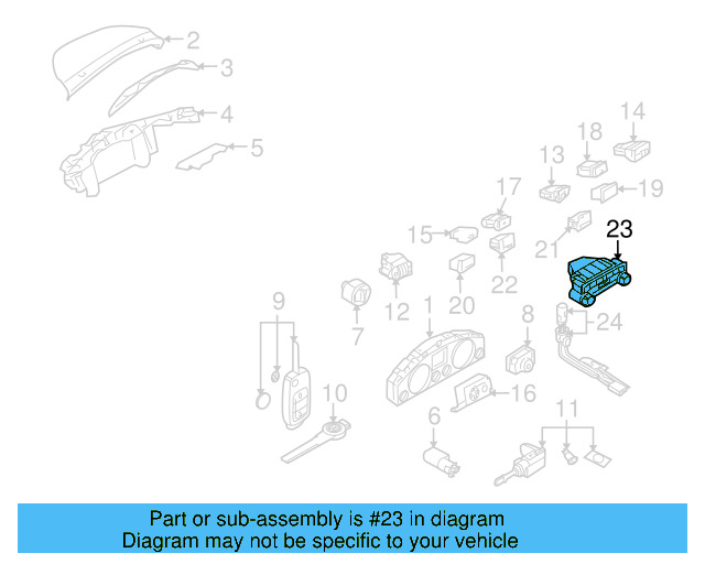Dash Control Unit 7L6-907-040-AL-3X1 - View 5
