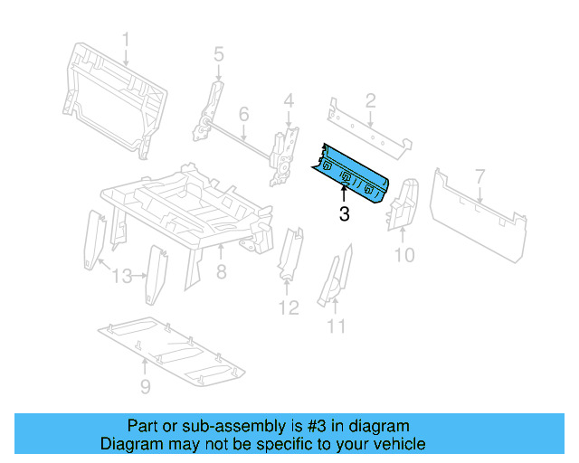 Tray 7B0-885-969-DE5 - View 3