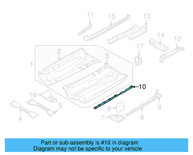 Side Reinforced 1K0-802-308-B - View 8