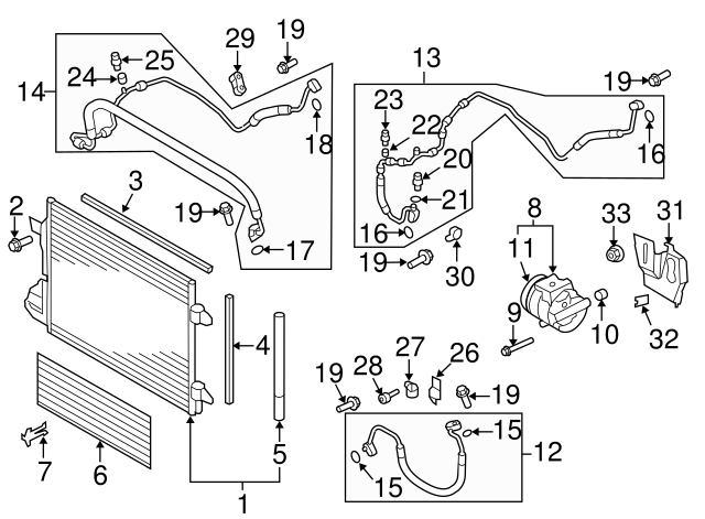 A/C Compressor 1K0-820-859-S - View 4