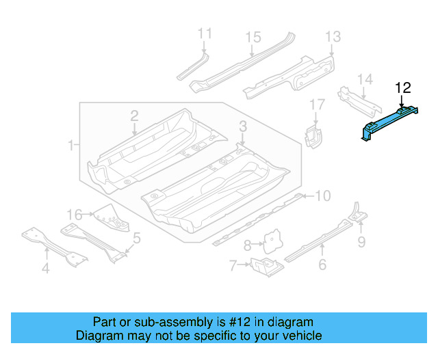 Seat Support 1K0-802-570-C