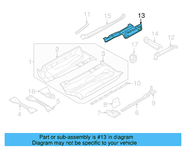 Seat Mount 1K0-802-381-C - View 13