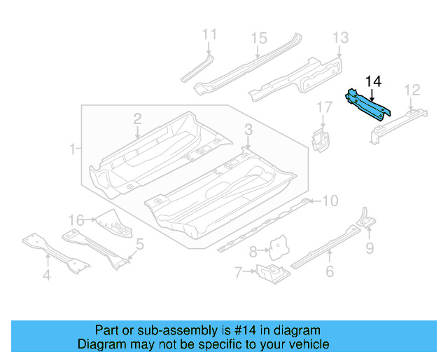 Seat Cross 1K0-803-234-B - View 6