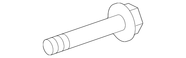 Rear Lower Control Arm Bolt N-906-259-02 - View 2