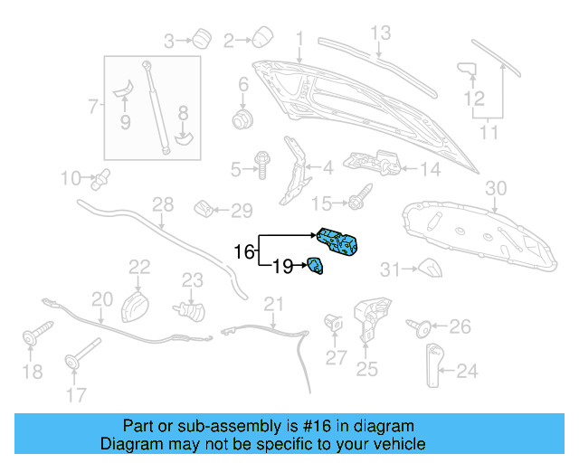 Lock & Switch 5U0-823-509-N - View 21
