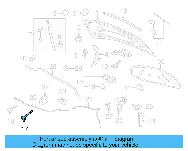 Lock & Switch Bolt WHT-000-425 - View 9