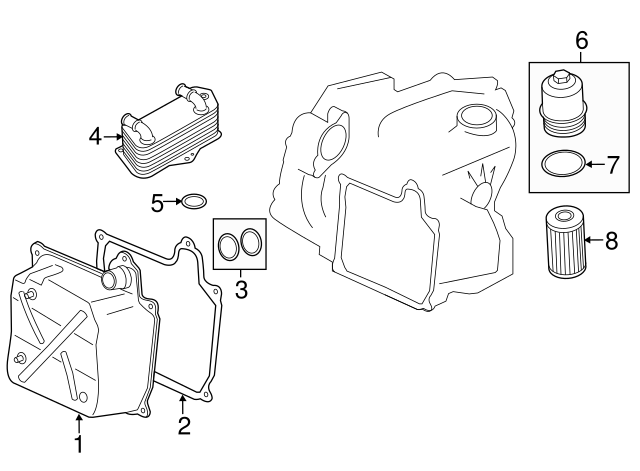 Oil Cooler 02E-409-061-B - View 25