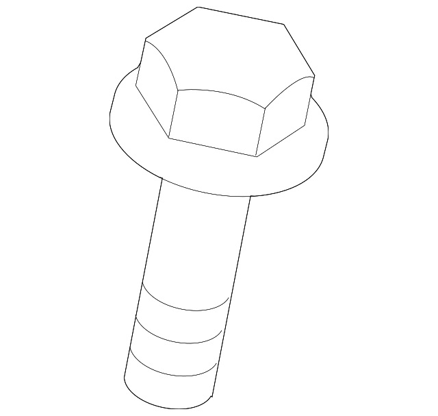 Upper Bracket Bolt N-909-967-02 - View 2