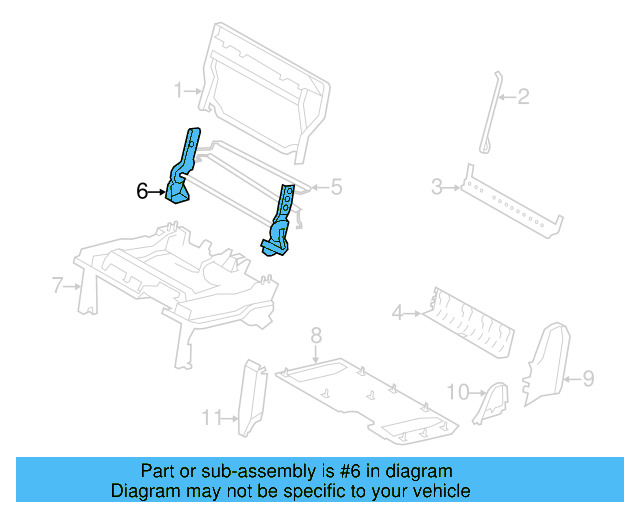 Hinge 7B0-885-323-F - View 7