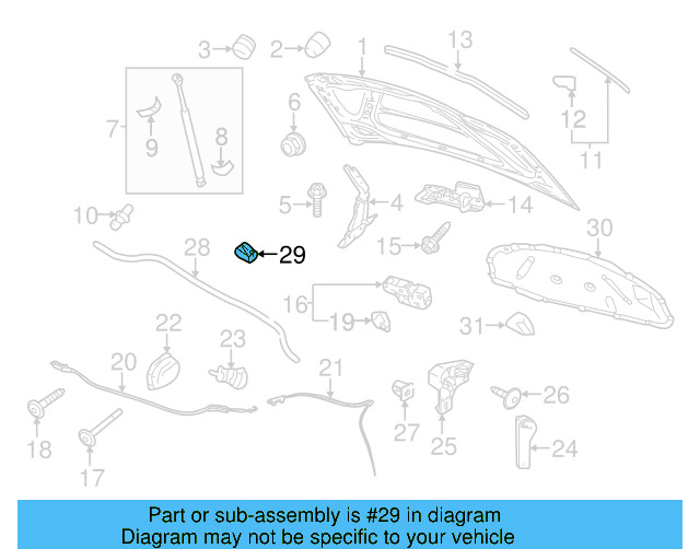 End Seal 5K0-823-729-A - View 12