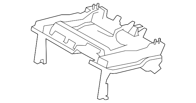 Seat Frame 7B0-885-305-A - View 7