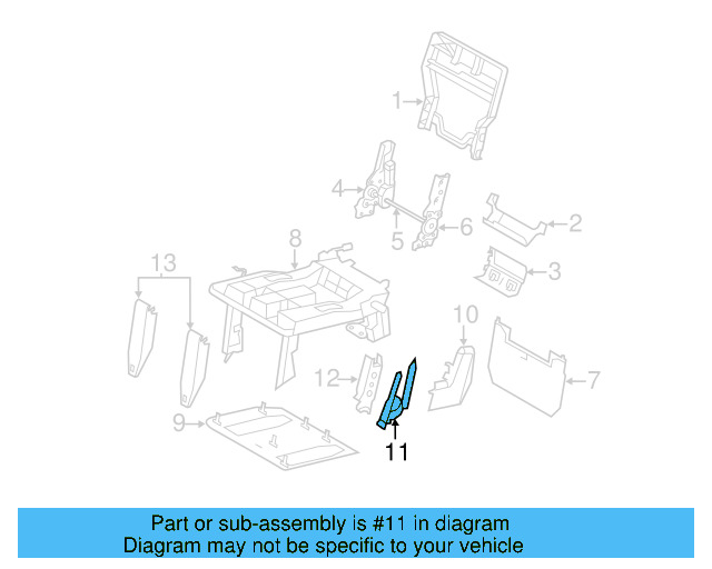 Inner Cover 7B0-885-637-DE5 - View 2