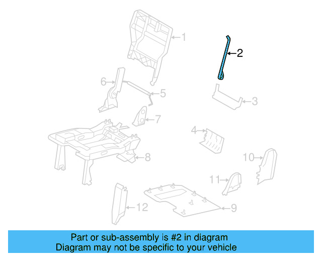 Strap 7B0-885-093-A - View 4