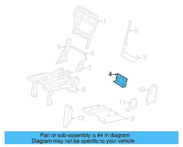 Tray 7B0-885-972-DK5 - View 3