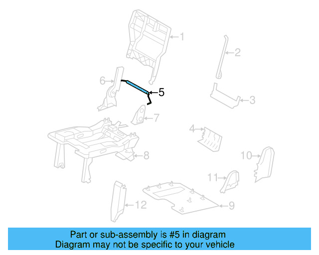 Torsion Bar 7B0-885-886 - View 3
