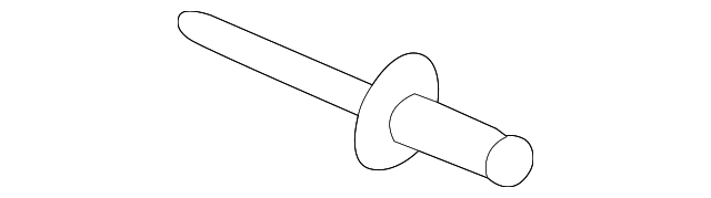 Rear Dr Speaker Rivet WHT-005-353 - View 24