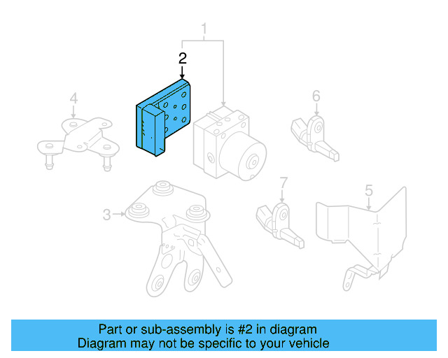 Control Module 1K0-907-375-BK - View 6
