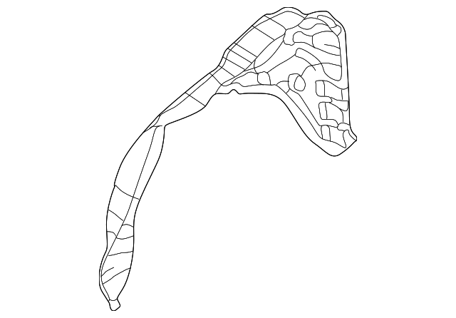 Outer Wheelhouse 3B9-803-435-A - View 3