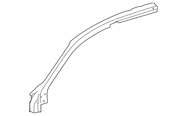 Windshield Pillar Reinforced 3G8-809-427-A