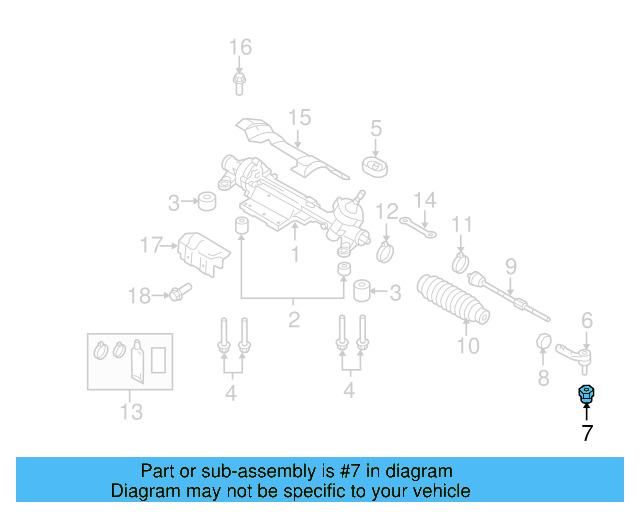 Upper Control Arm Mount Bolt N-105-607-02 - View 21