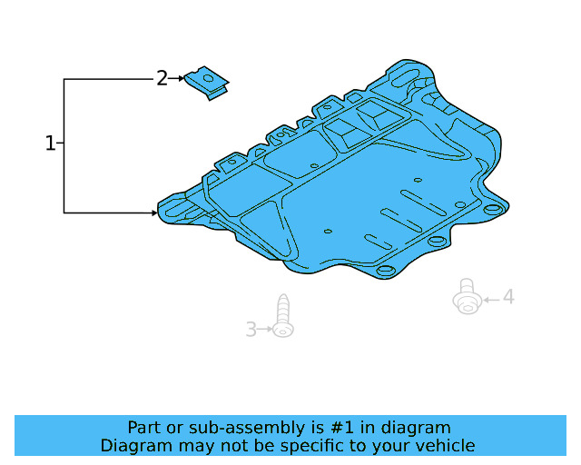 Splash Shield 3Q0-825-236-C - View 2