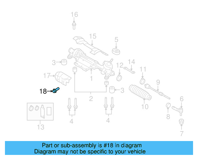 Heat Shield Bolt N-909-158-02 - View 10