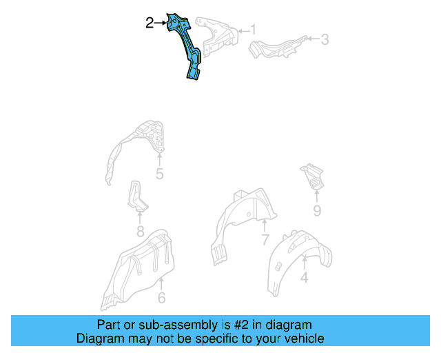 Reinforcement 3B9-810-264-D - View 5