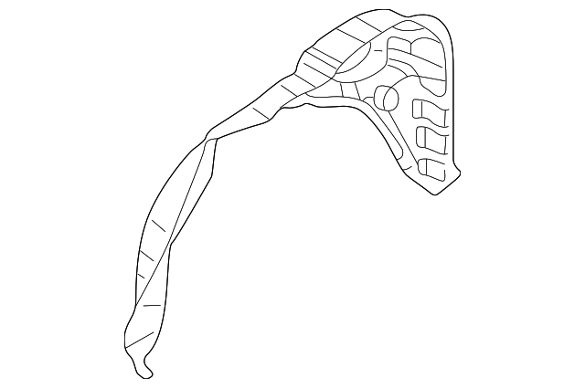 Outer Wheelhouse 3B9-803-435-A - View 5