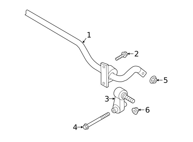 Stabilizer Bar Bolt N-107-658-01 - View 22