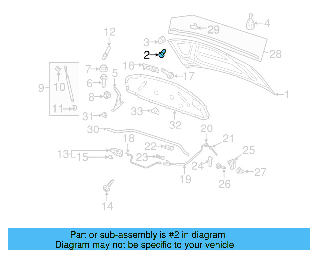 Hood Bumper 867-827-500-A - View 87
