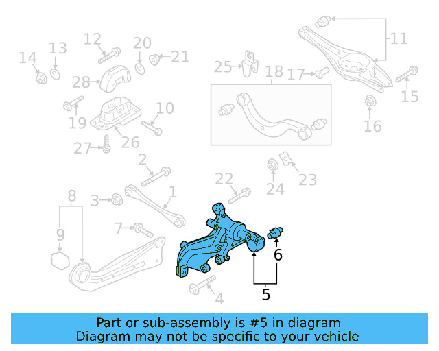 Knuckle 5QA-505-433-B - View 3
