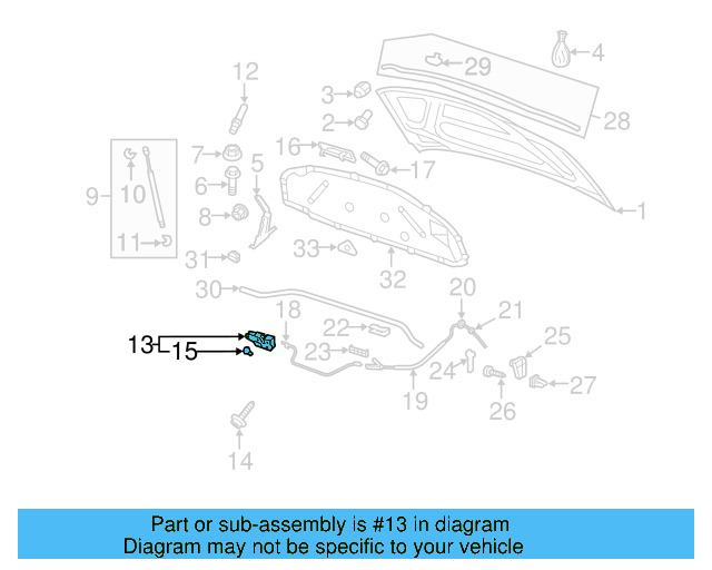 Lock & Switch 5K1-823-509-A - View 17