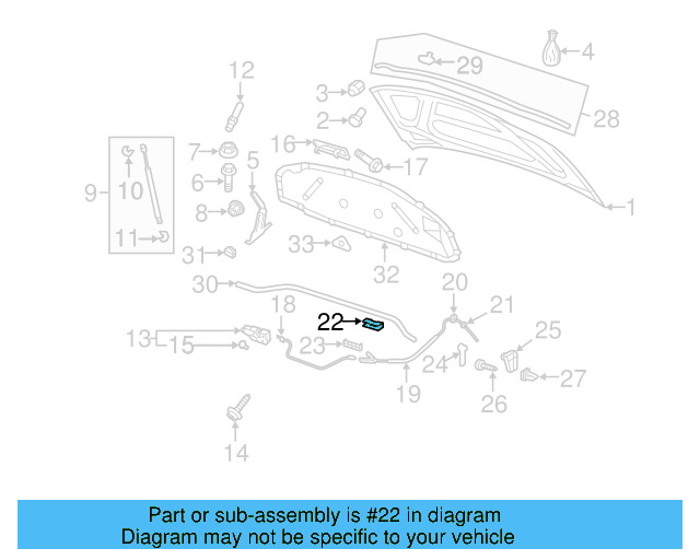 Cable Guide 5N0-823-411 - View 8