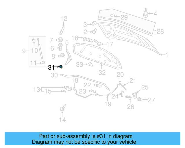 End Seal 5K1-823-730 - View 10