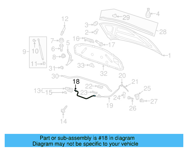 Release Cable 5K1-823-531 - View 16