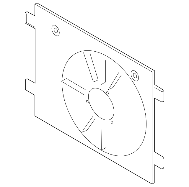 Fan Shroud 1EA-121-205