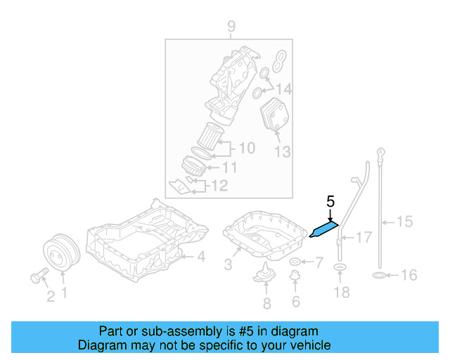 Upper Oil Pan Sealer D-176-501-A1