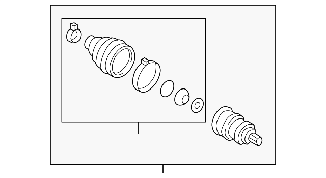 Outer Joint Assembly 1K0-498-099-J - View 18