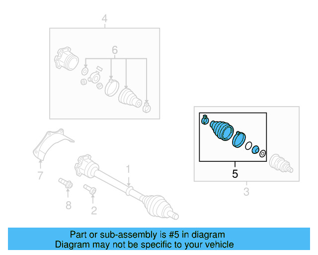 Outer Boot 1K0-498-203-A - View 51