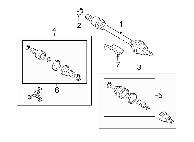 Axle Assembly Lock Ring 8N0-407-297 - View 7