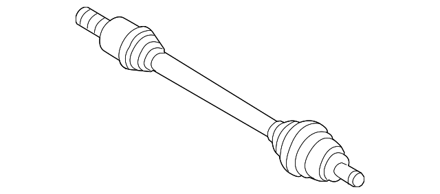 Axle Assembly 1K0-407-271-LB