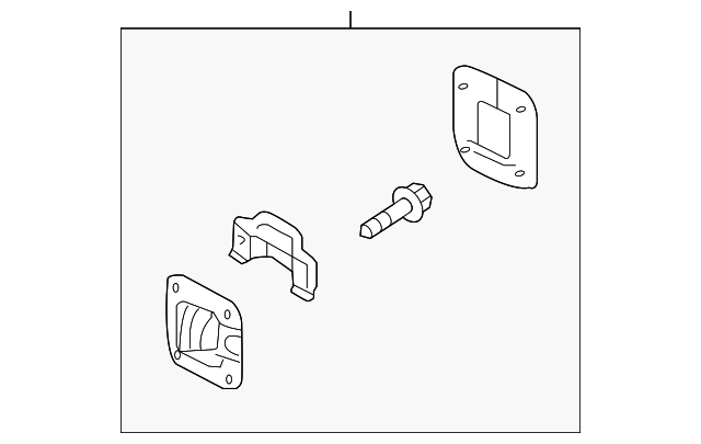 Trim Assembly Retainer 8J8-885-371