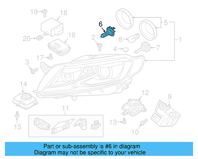 Hid Bulb N-107-218-06 - View 29