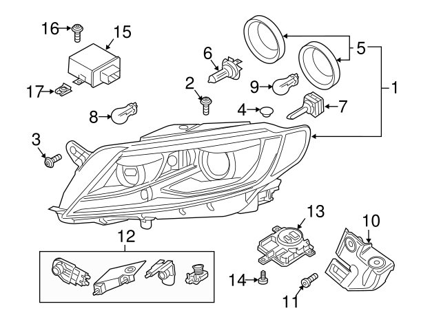 Run Lamp Bulb N-107-763-01