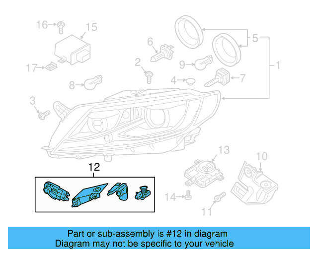 Repair Kit 3C8-998-225-A - View 6