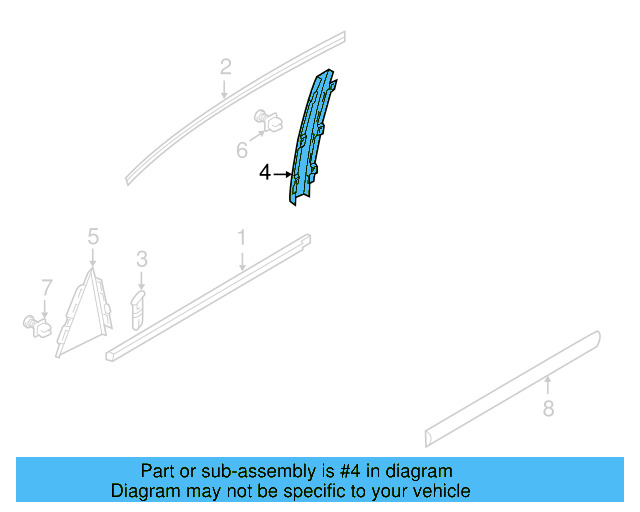 Applique 561-839-901-A-041 - View 2