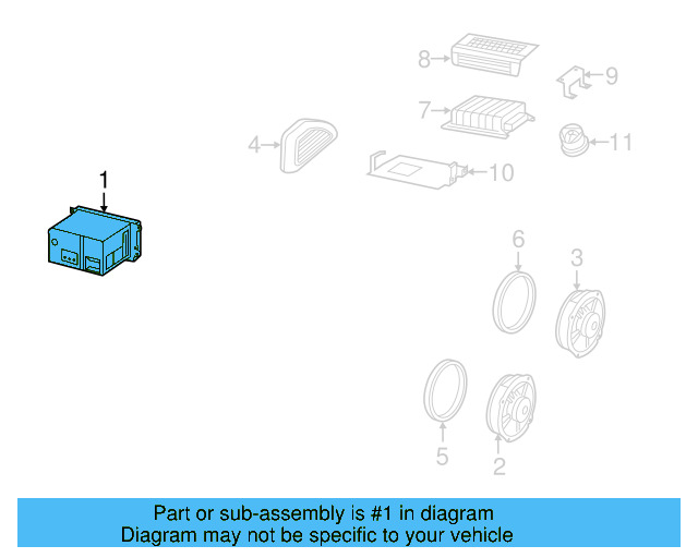 AM/FM CD 1K0-035-180-AD