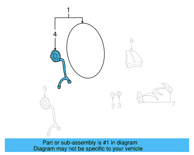 Steering Wheel 7D0-419-091-B-E74 - View 2