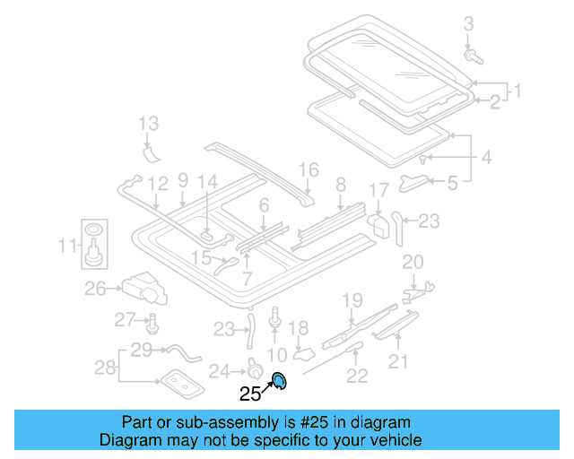 Drain Valve Cover 1C0-877-282 - View 2